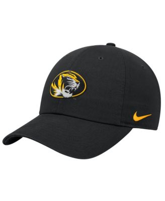 Men's Black Missouri Tigers 2026 Sideline Club Adjustable Hat