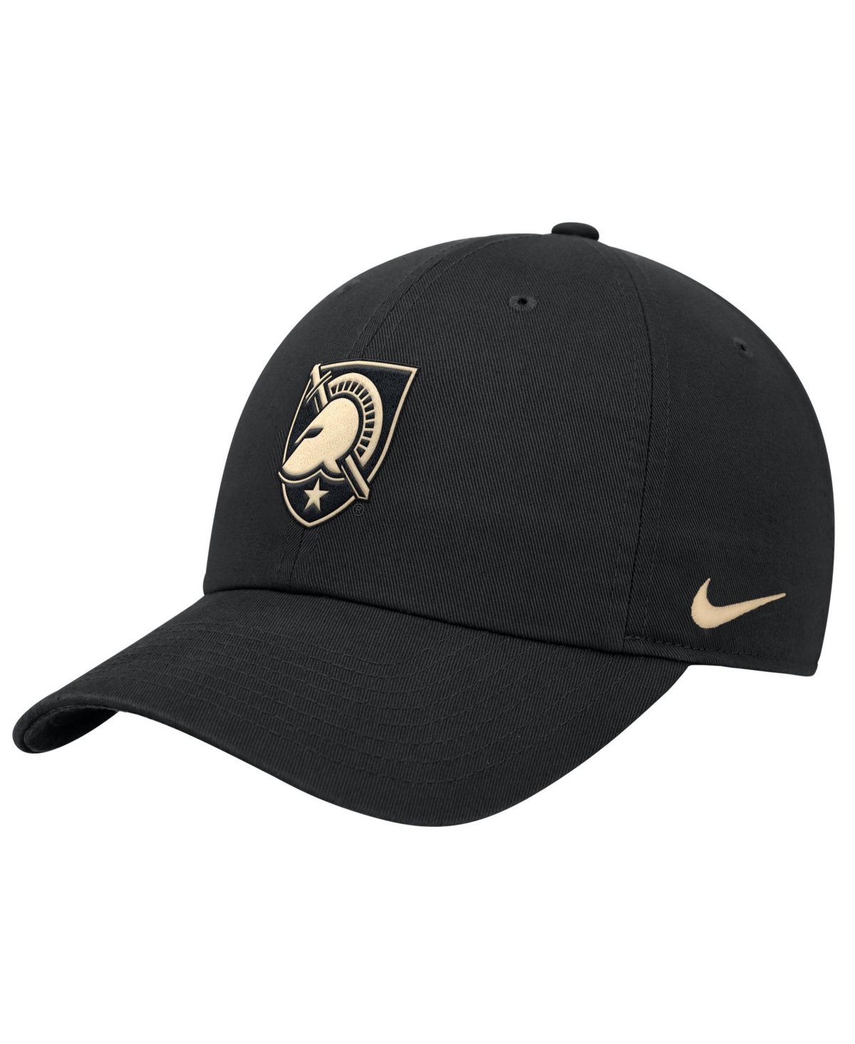 Nike Men's Black Army Black Knights 2026 Sideline Club Adjustable Hat