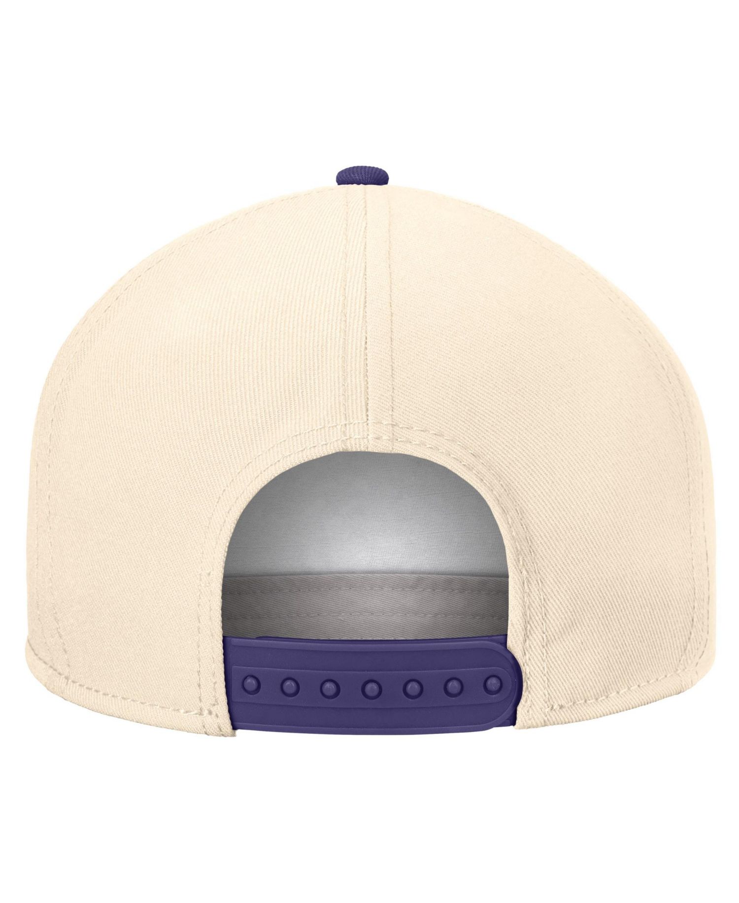 Men's Natural Kansas State Wildcats Vintage Rope Rise Adjustable Hat