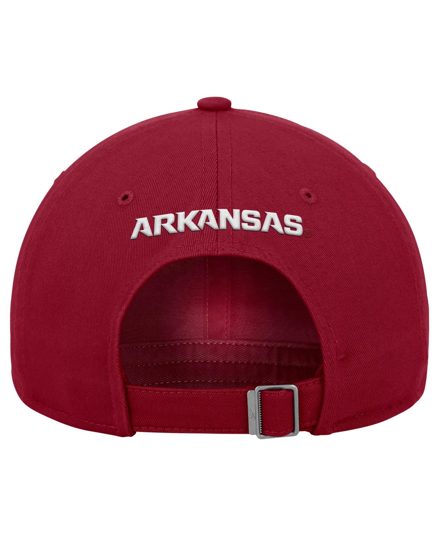 Мужская кепка Nike Cardinal Arkansas Razorbacks 2026 On-Field Club Adjustable Hat — фото 2