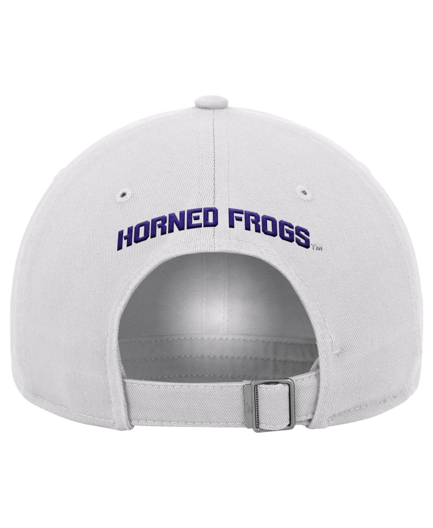 Men's White TCU Horned Frogs 2026 On-Field Club Adjustable Hat