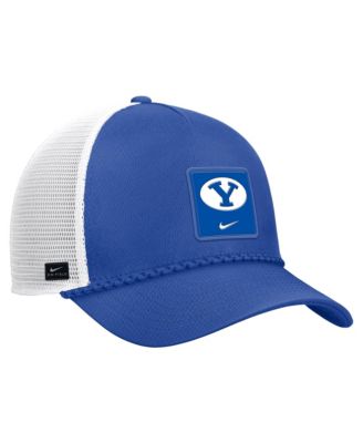 Men's Royal BYU Cougars 2026 On-Field Rope Adjustable Trucker Hat