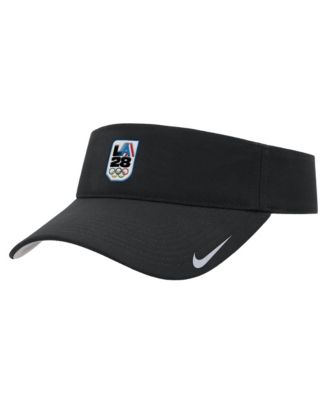 Men's Black LA28 Summer Olympics Ace Dri-FIT Adjustable Visor