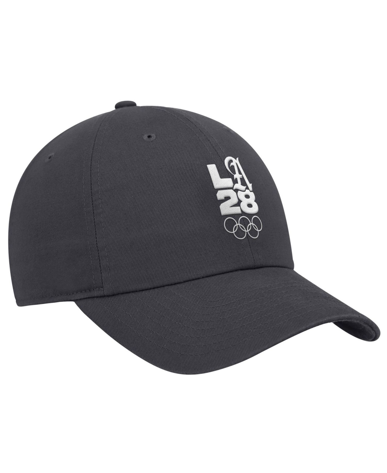 Men's Anthracite LA28 Summer Olympics Script Club Adjustable Hat