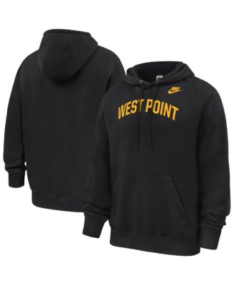 Men's Black Army Black Knights 2026 West Point Classic Collection Club Fleece Hoodie