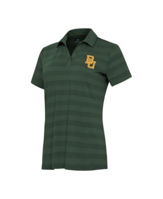 Women's Green Baylor Bears Tunnel Polo Shirt