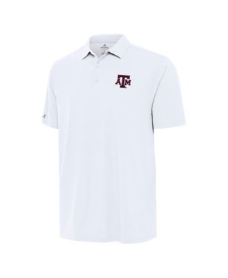 Men's White Texas A&M Aggies Era Polo Shirt