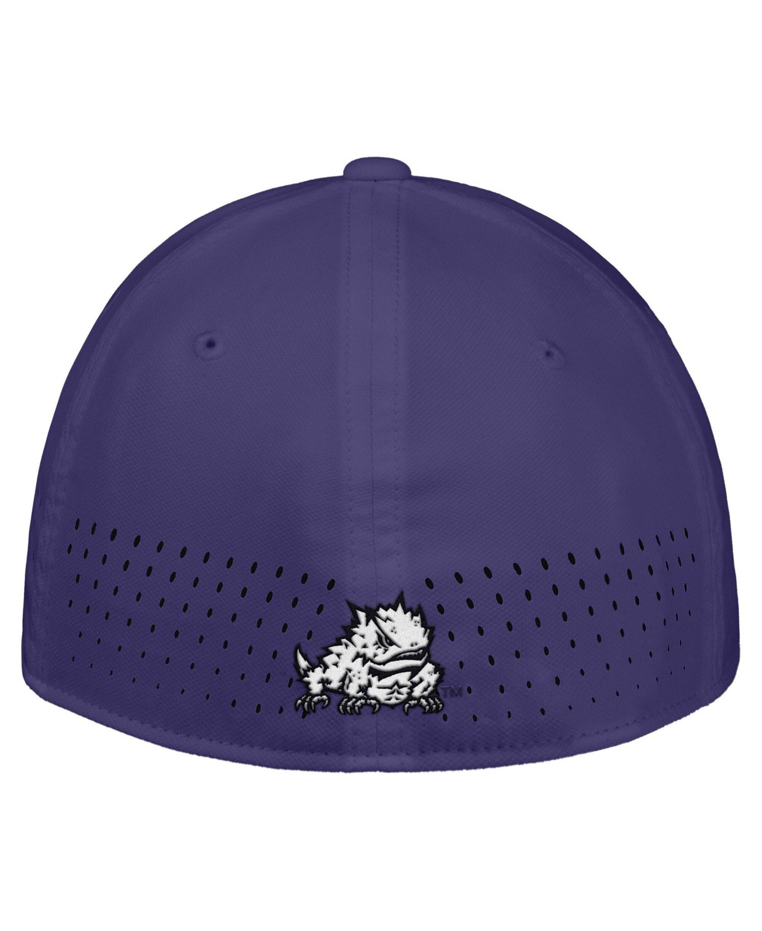 Men's Purple TCU Horned Frogs 2026 On-Field AeroBill SwooshFlex Dri-FIT Hat