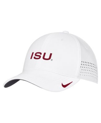 Men's White Iowa State Cyclones 2026 On-Field AeroBill SwooshFlex Dri-FIT Hat