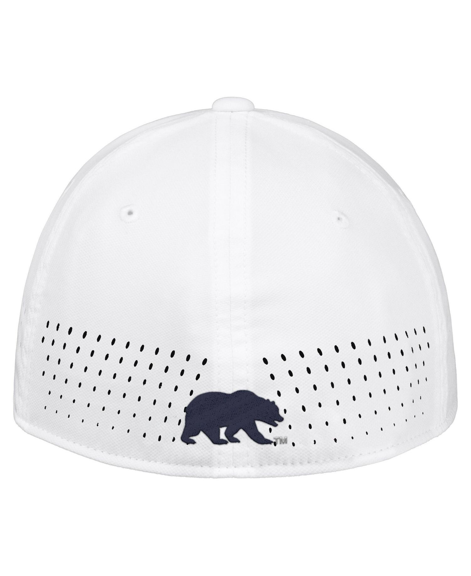 Men's White Cal Bears 2026 On-Field AeroBill SwooshFlex Dri-FIT Hat