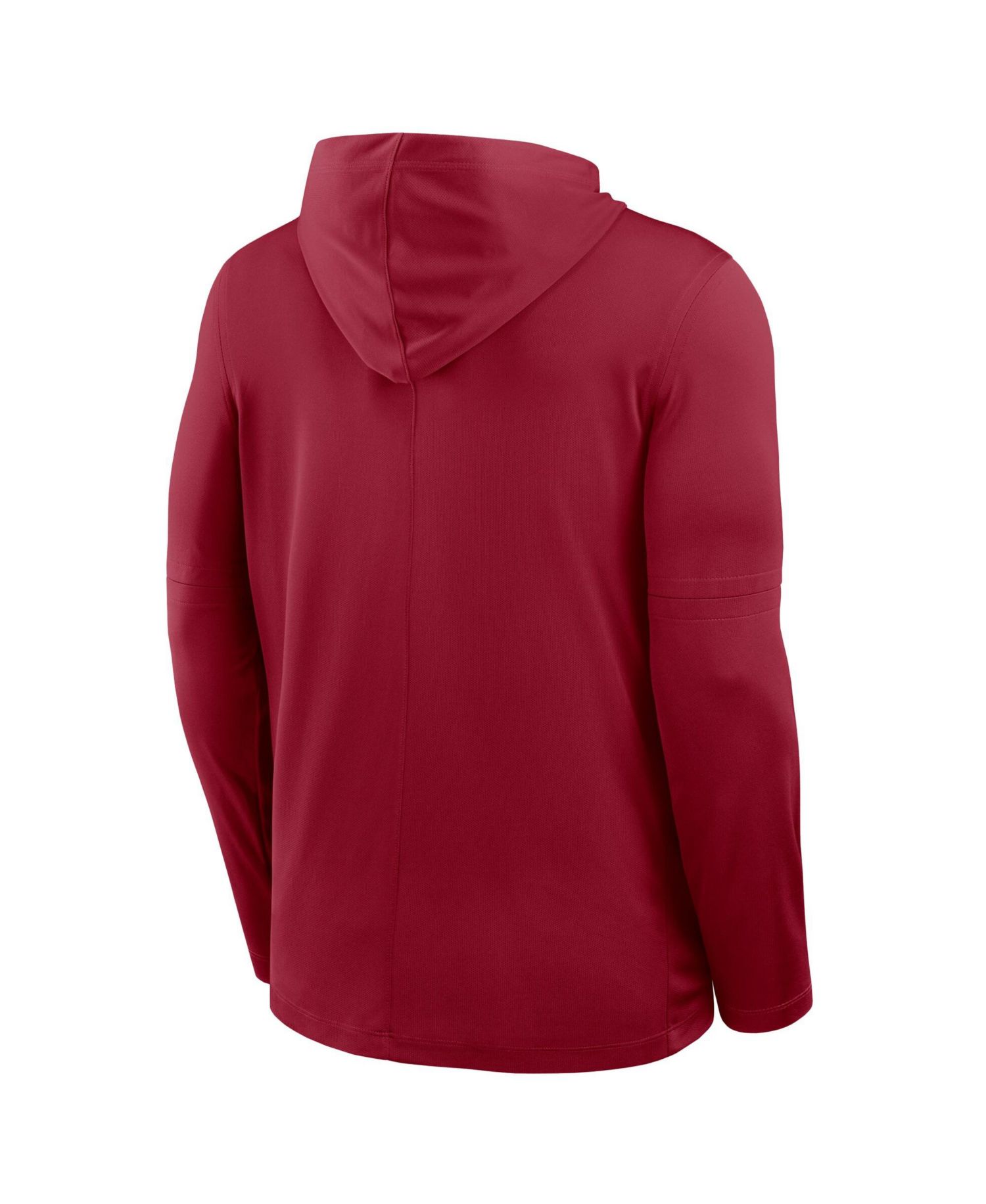 Men's Cardinal Arkansas Razorbacks 2026 Sideline Dri-FIT Lightweight Hoodie
