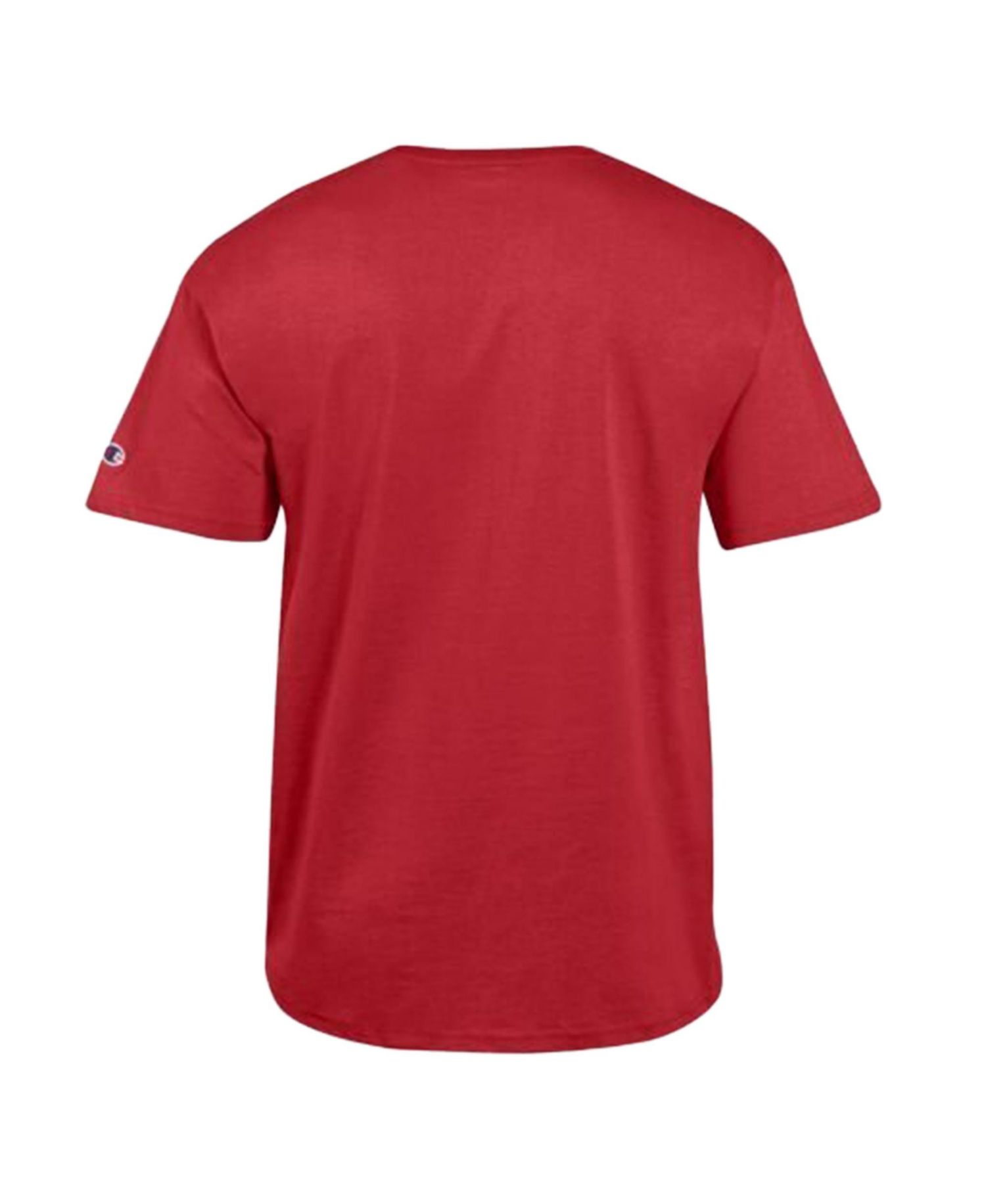 Men's Red Atlanta Falcons Arch Over Logo T-Shirt