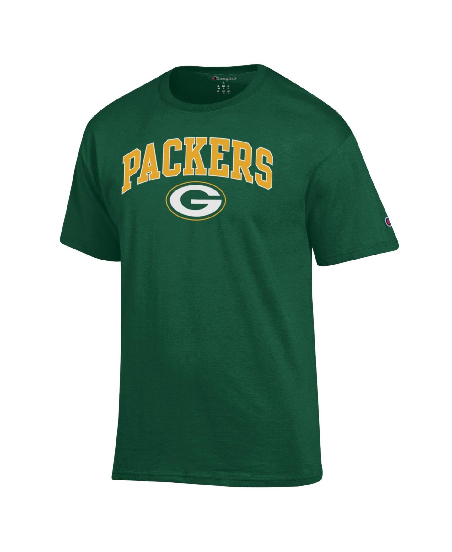 Мужская футболка Champion Green Bay Packers Arch Over Logo — фото 2