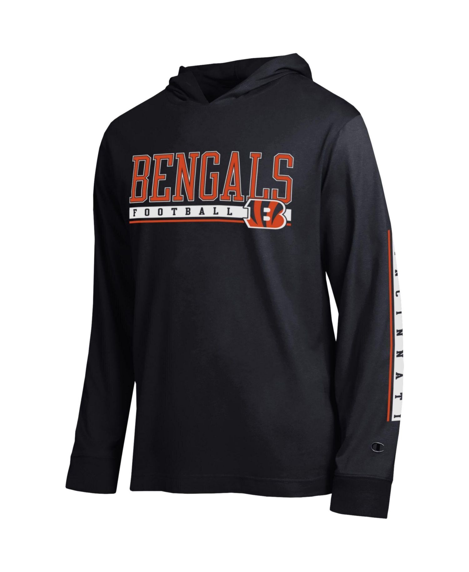 Men's Black Cincinnati Bengals All Star Hooded T-Shirt