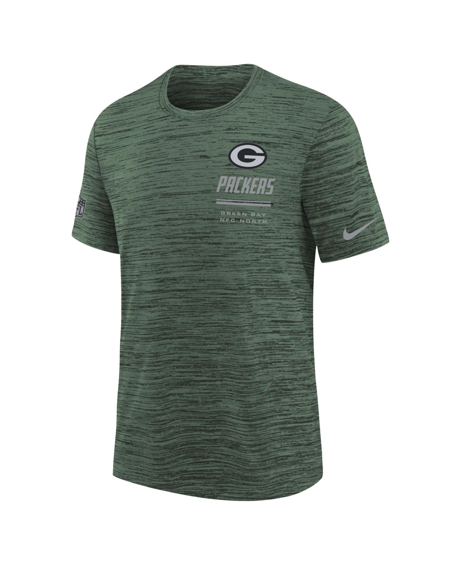Big Boys and Girls Green Bay Packers Sideline Velocity Dri-FIT T-Shirt