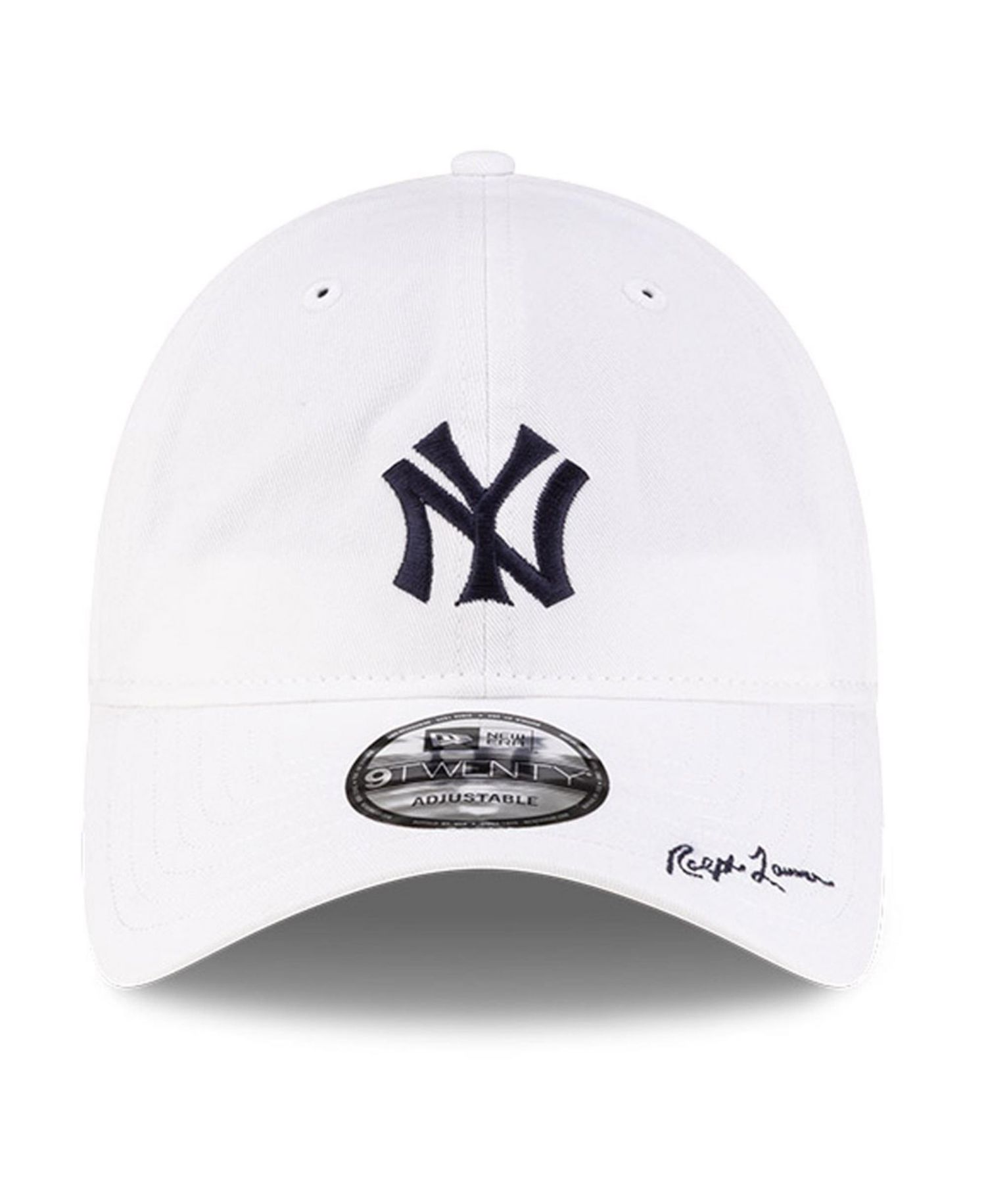 Men's x Ralph Lauren White New York Yankees 9TWENTY Adjustable Hat