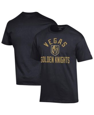 Men's Black Vegas Golden Knights Primary Logo Jersey T-Shirt