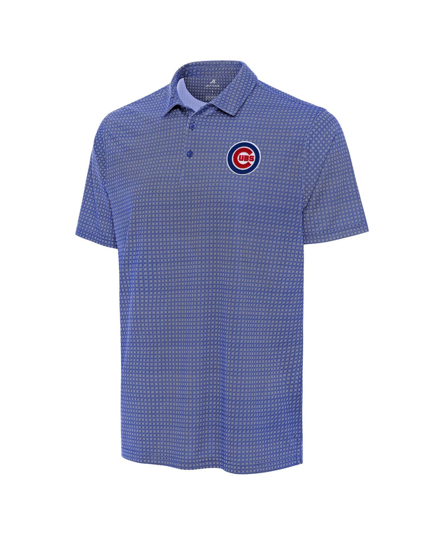 Men's Royal Chicago Cubs Mosaic Polo Shirt