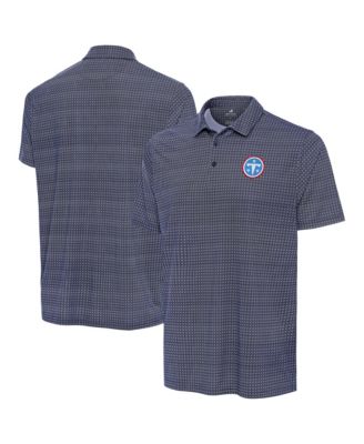 Men's Navy Tennessee Titans Mosaic Polo Shirt