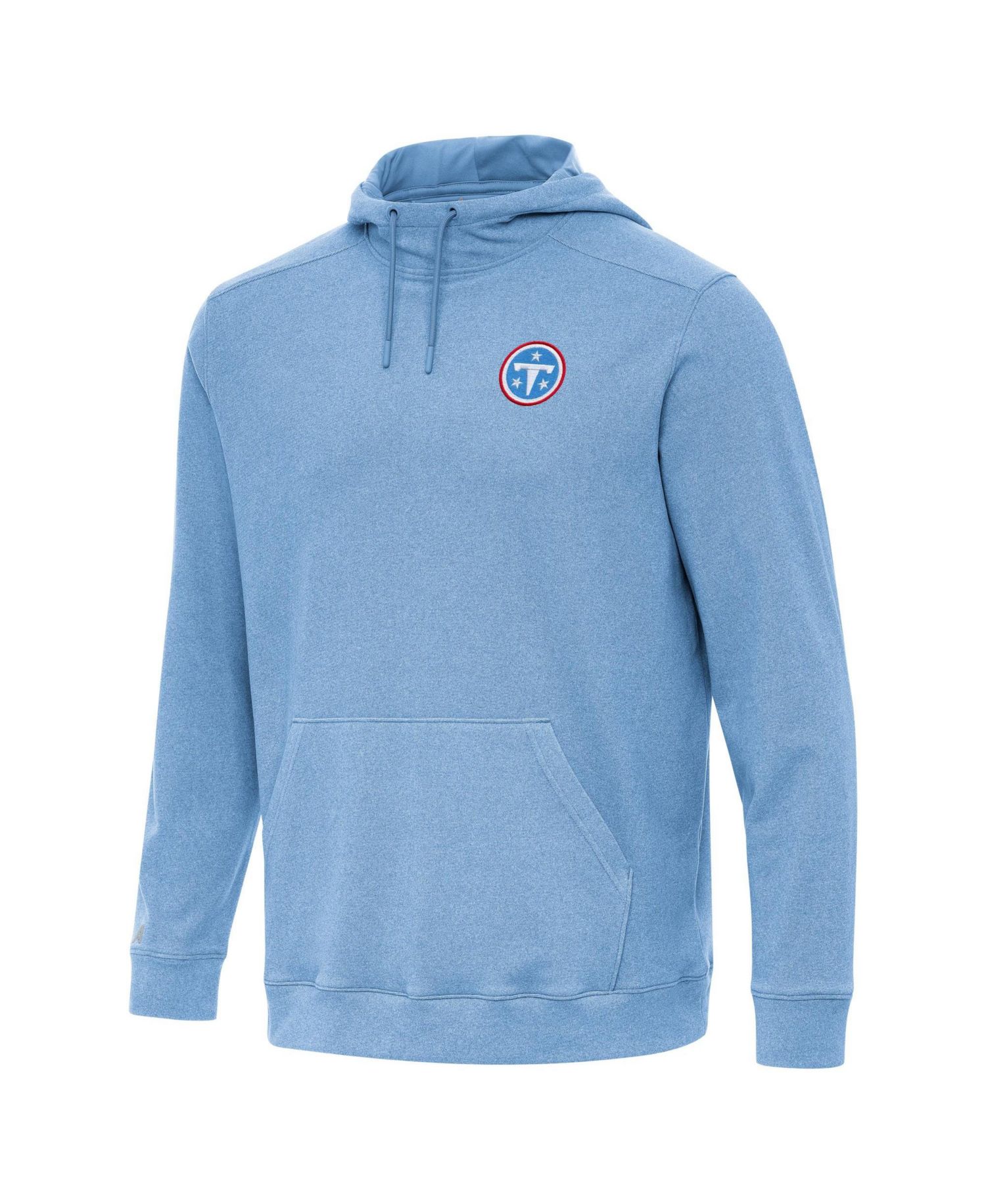 Men's Heather Powder Blue Tennessee Titans Cloud Hoodie