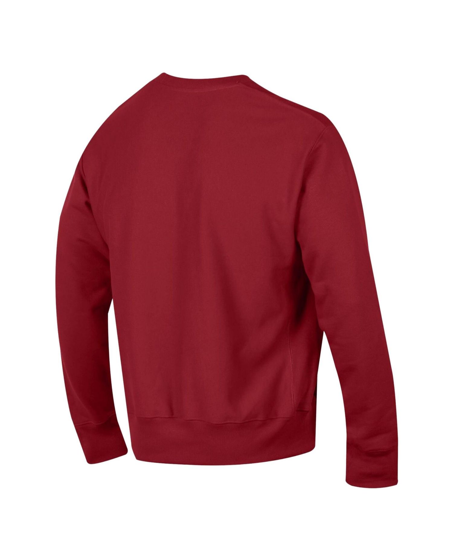 Men's Crimson Alabama Crimson Tide Relentless Reverse Weave Sweatshirt