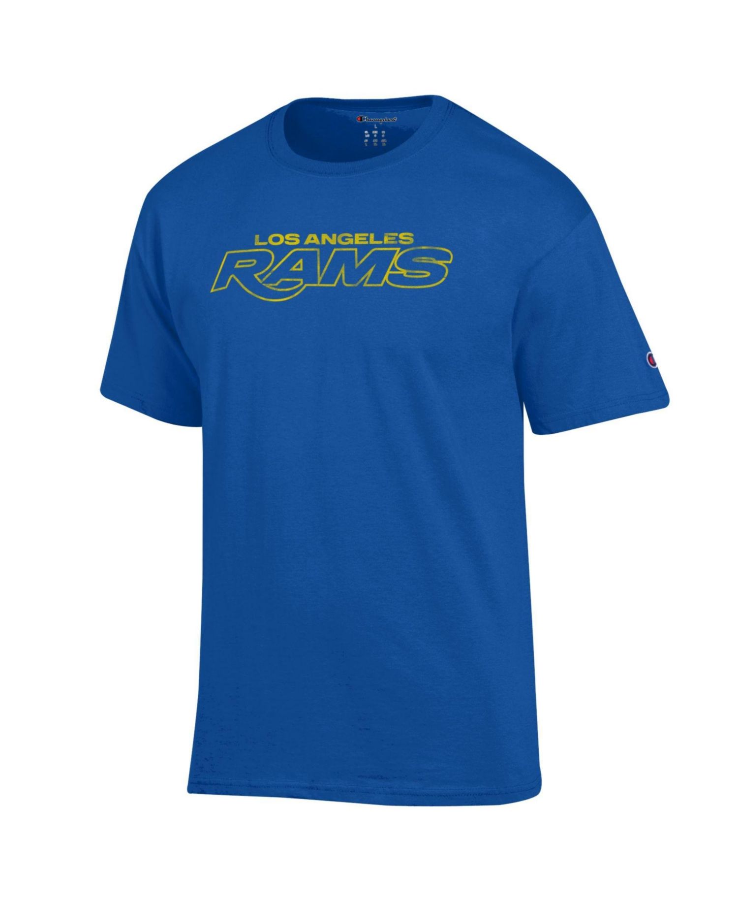 Men's Royal Los Angeles Rams Wordmark T-Shirt