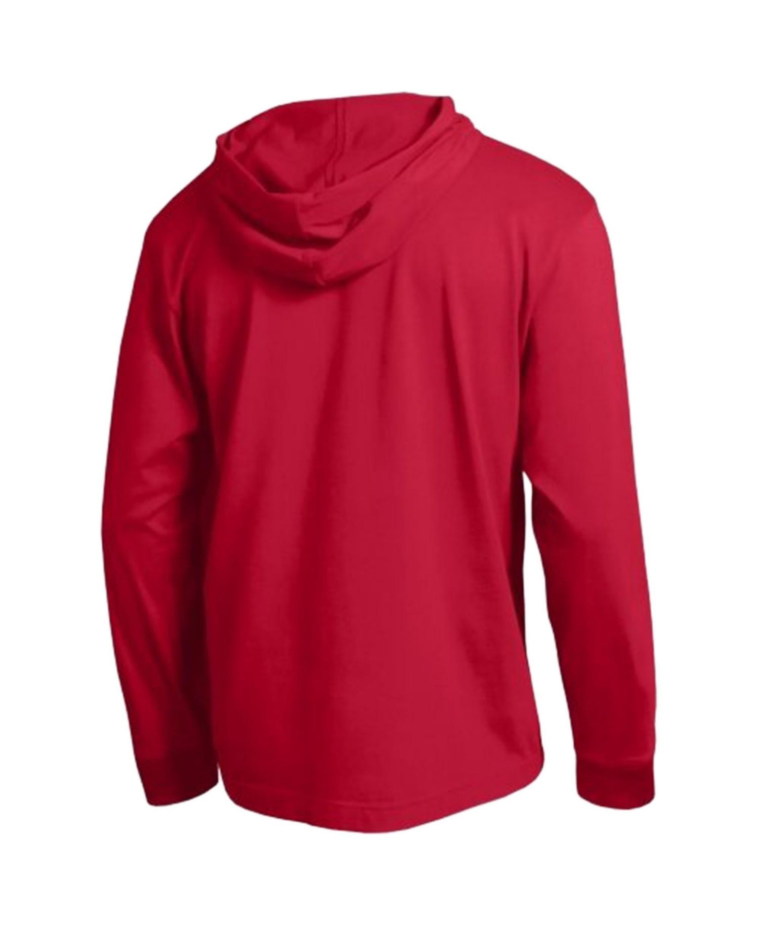 Men's Scarlet Nebraska Huskers Tonal All-Star Long Sleeve Hooded T-Shirt