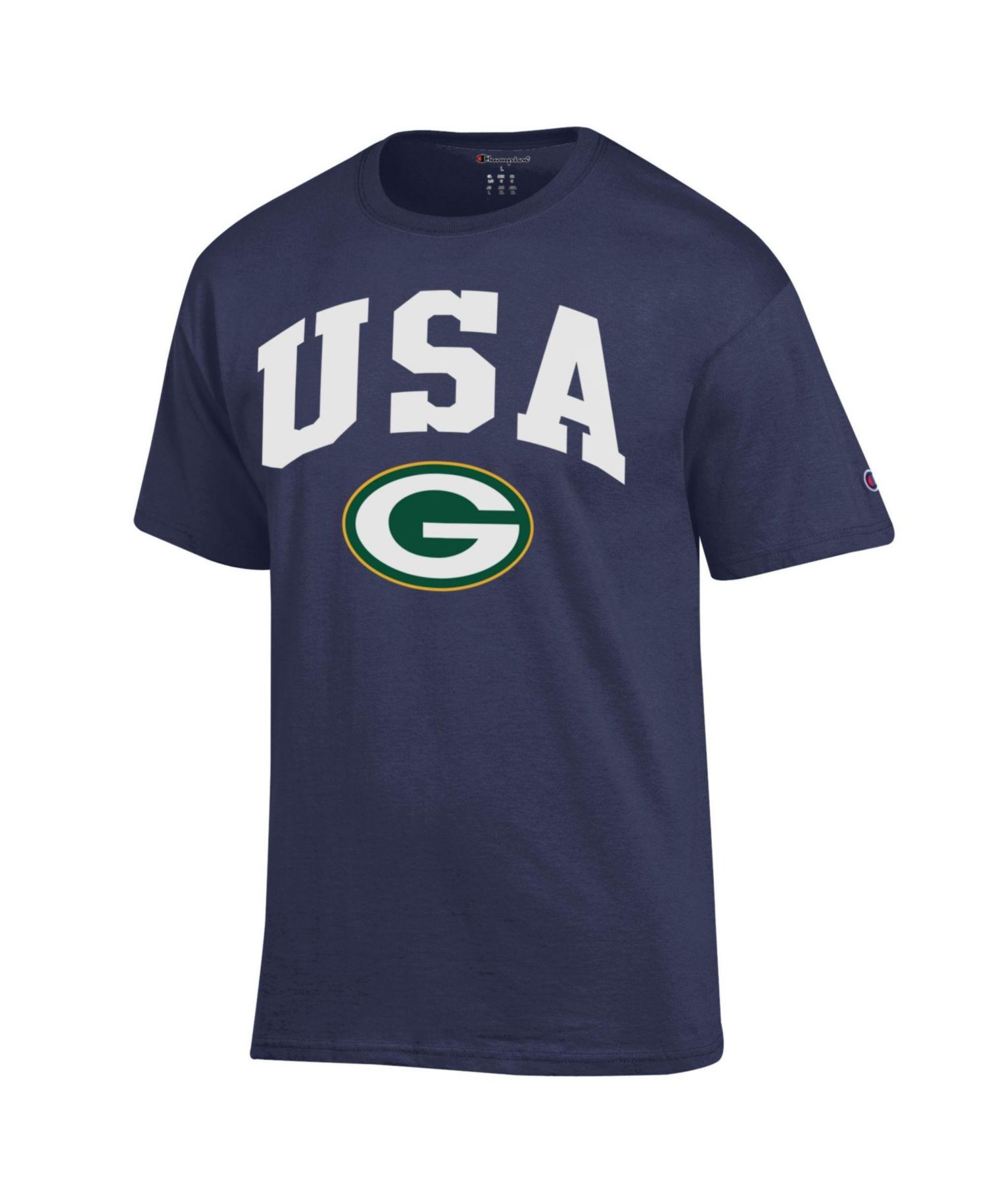 Men's Navy Green Bay Packers Americana T-Shirt