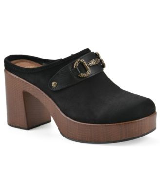 Women's Barleys Platform Heel Mule Clogs