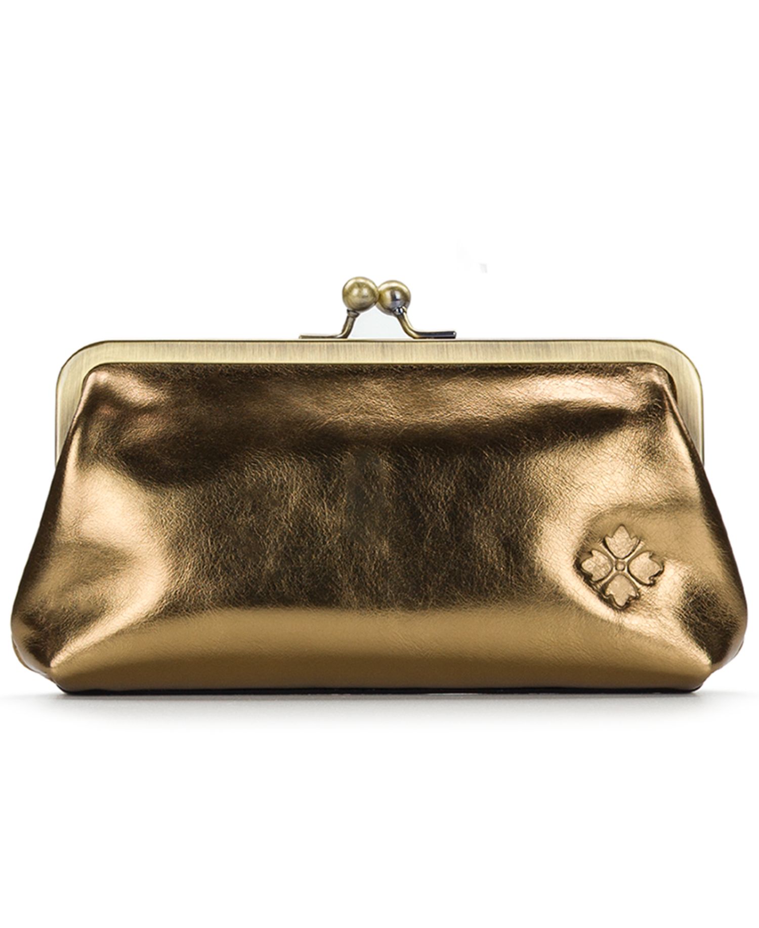 Mini Potenaz Leather Frame Crossbody Bag