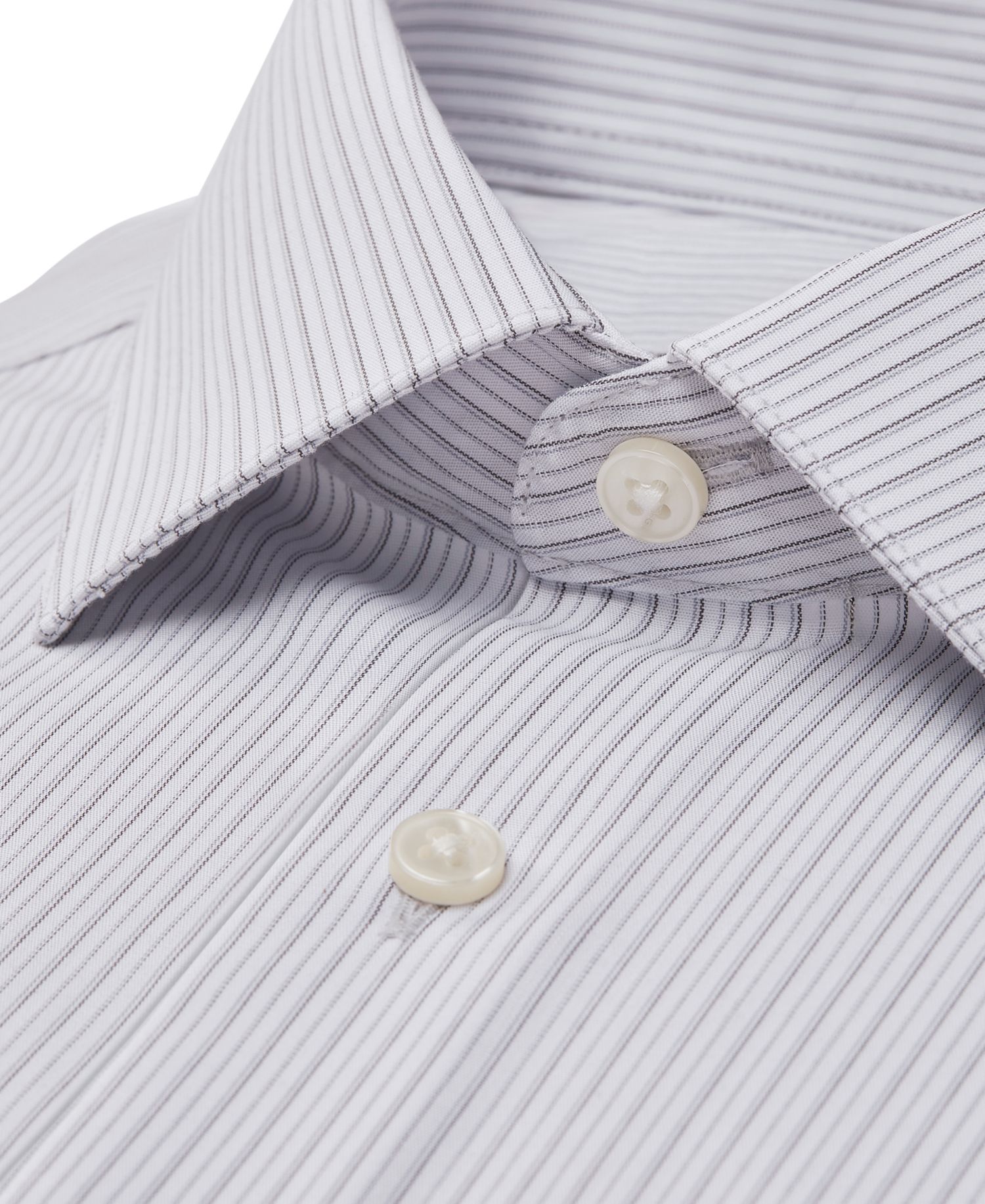 Men's Performance Wrinkle-Free Round Cuff Dress Shirt