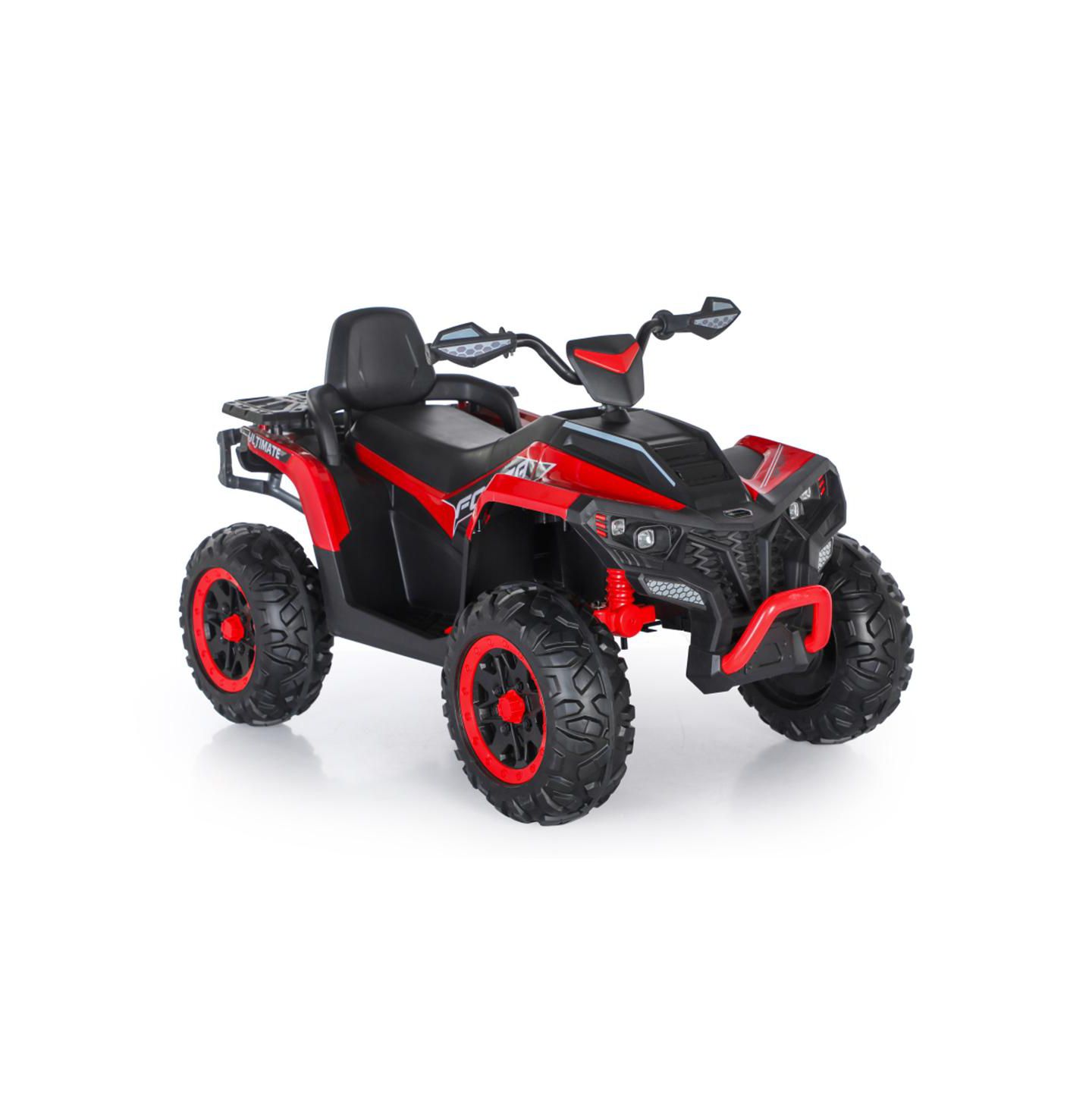 Детская игрушка YOBTOP 24V Kids ATV 4 Wheeler 4WD, 4x200W Motors, 2-Seater Ride-On Toy, Ages 3-8, цвет: Красный — фото 2