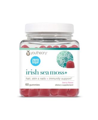 Zero Sugar Irish Sea Moss Gummy 60 Count
