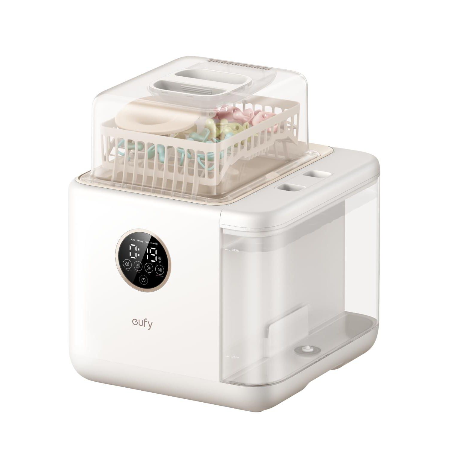 Security Baby Bottle Washer S1, Sterilizer and Dryer | 3D HydroBlast Cleaning, 212degree(s)F Steam Sterilizer