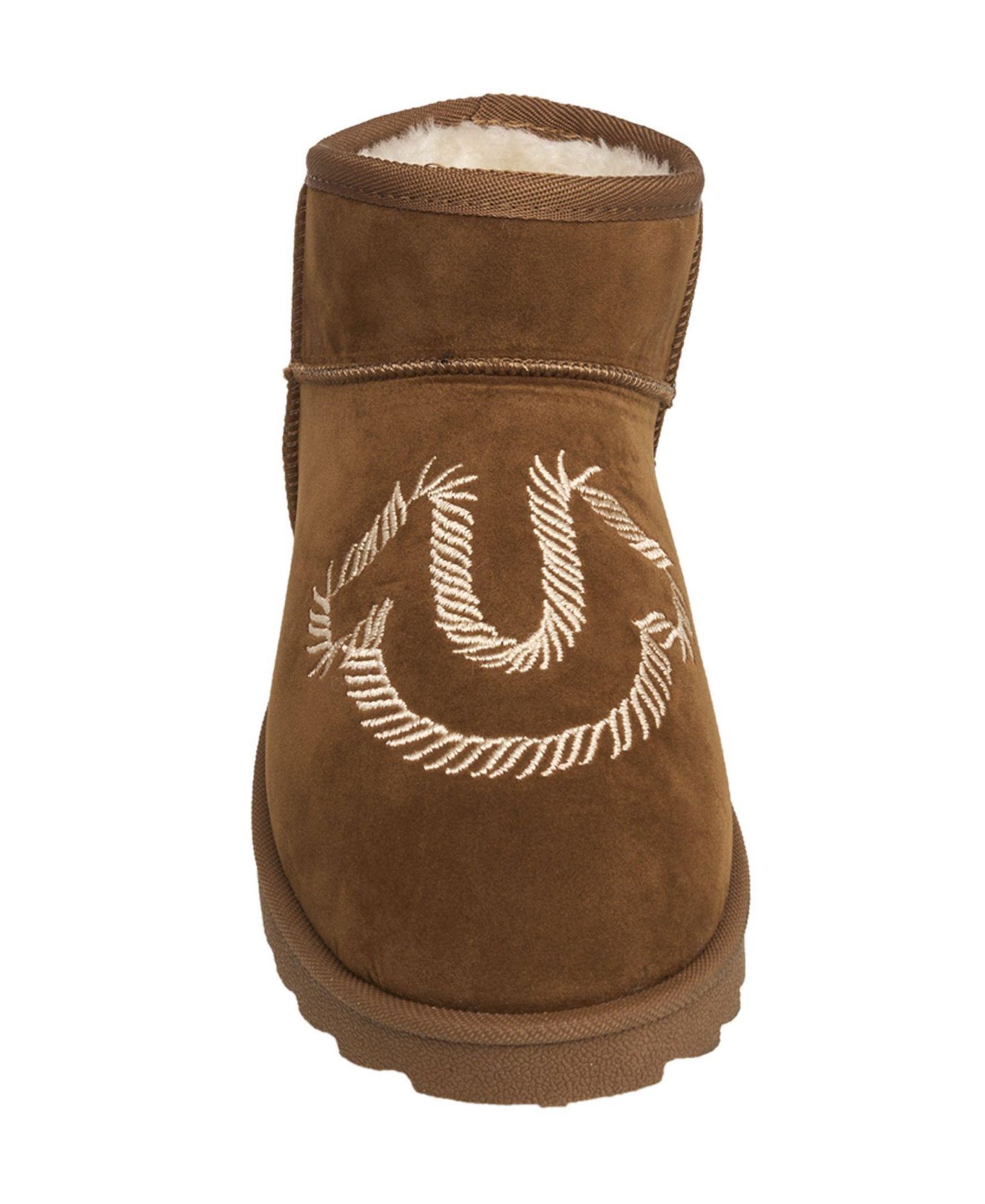 Женские ботинки True Religion Dua Faux Suede Horseshoe Logo Boot, цвет: Рыжевато-коричневый — фото 4
