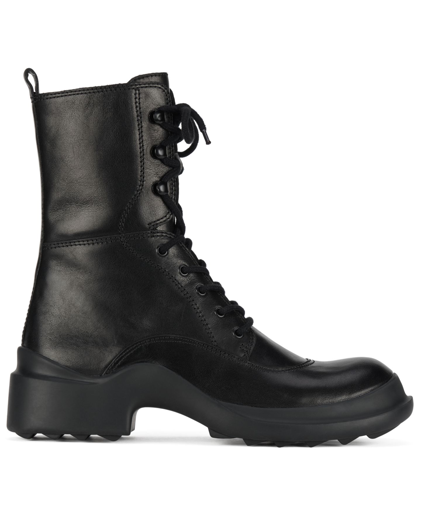 Женские ботинки Jeffrey Campbell Traipse Lace-Up Combat, цвет: Чёрный — фото 2