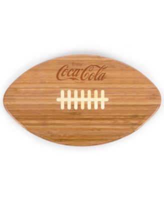 Coca-Cola Touchdown Football 16" Cutting Board Serving Tray