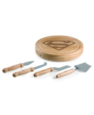 Superman Circo 5-Piece Cheese Cutting Board Tool Set