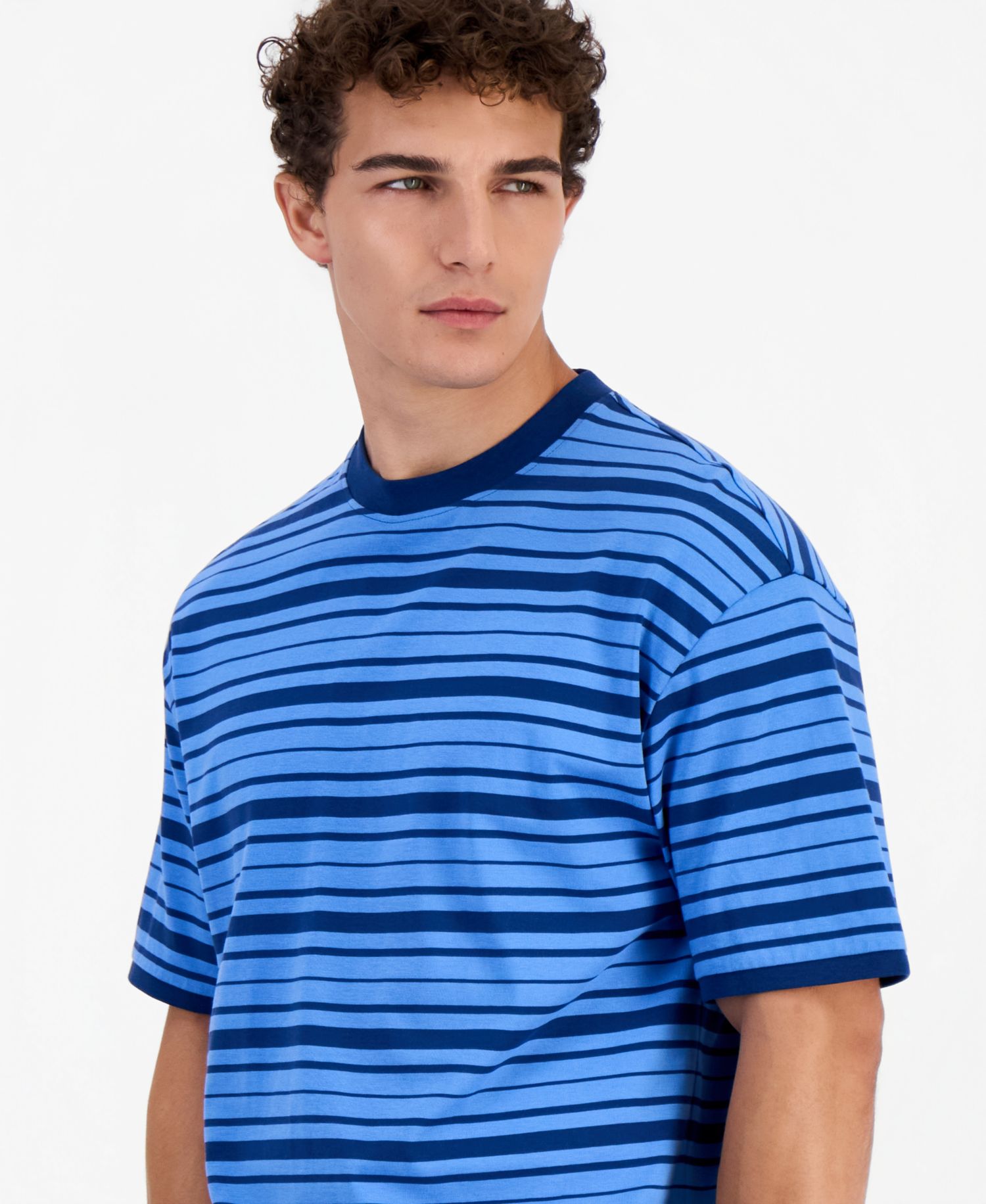Men's Nolisto Striped Regular-Fit T-Shirt