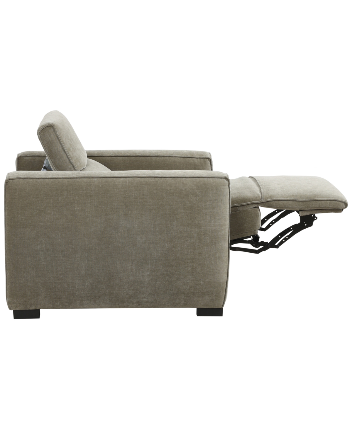 Carltoun 43" Fabric Power Motion Recliner with Headrest