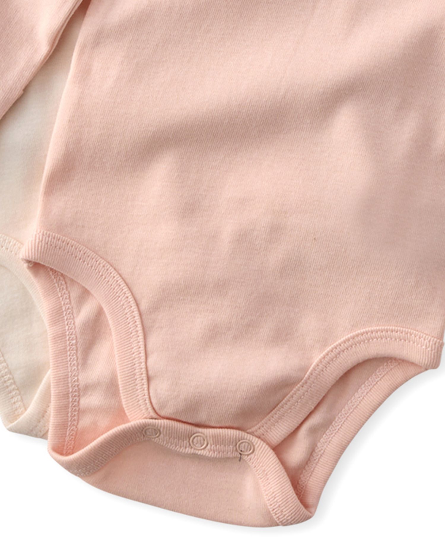 Baby Girls' Ashley Ruffle Shoulder Long-Sleeve Bodysuit, 5-Pack