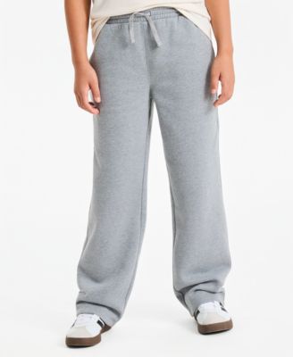 Boys' 4-20 Open Hem Fleece Pull-On Pants