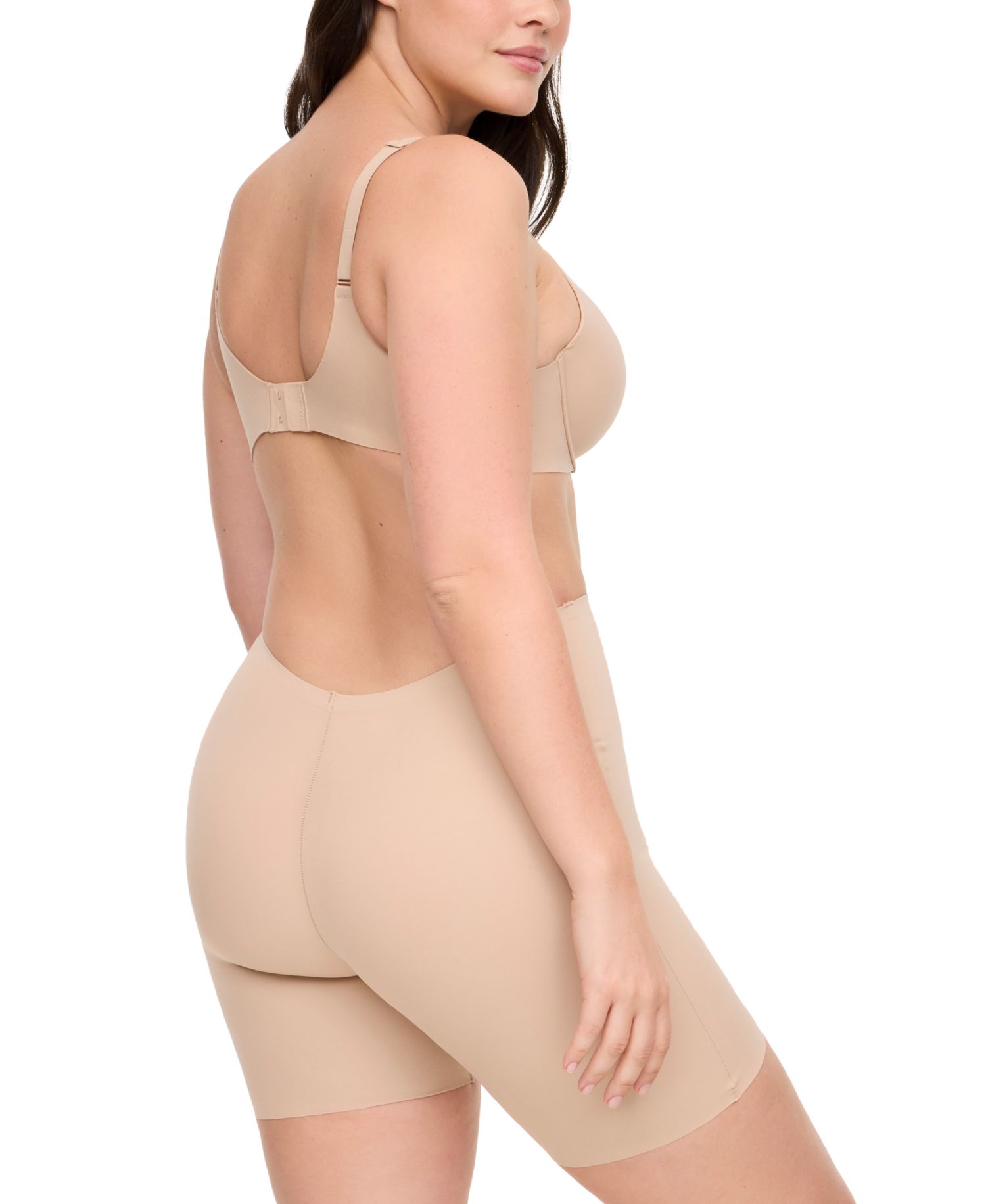 Women's Suit Your Fancy Low-Back Mid-Thigh Tummy Control Shaper Shorts
