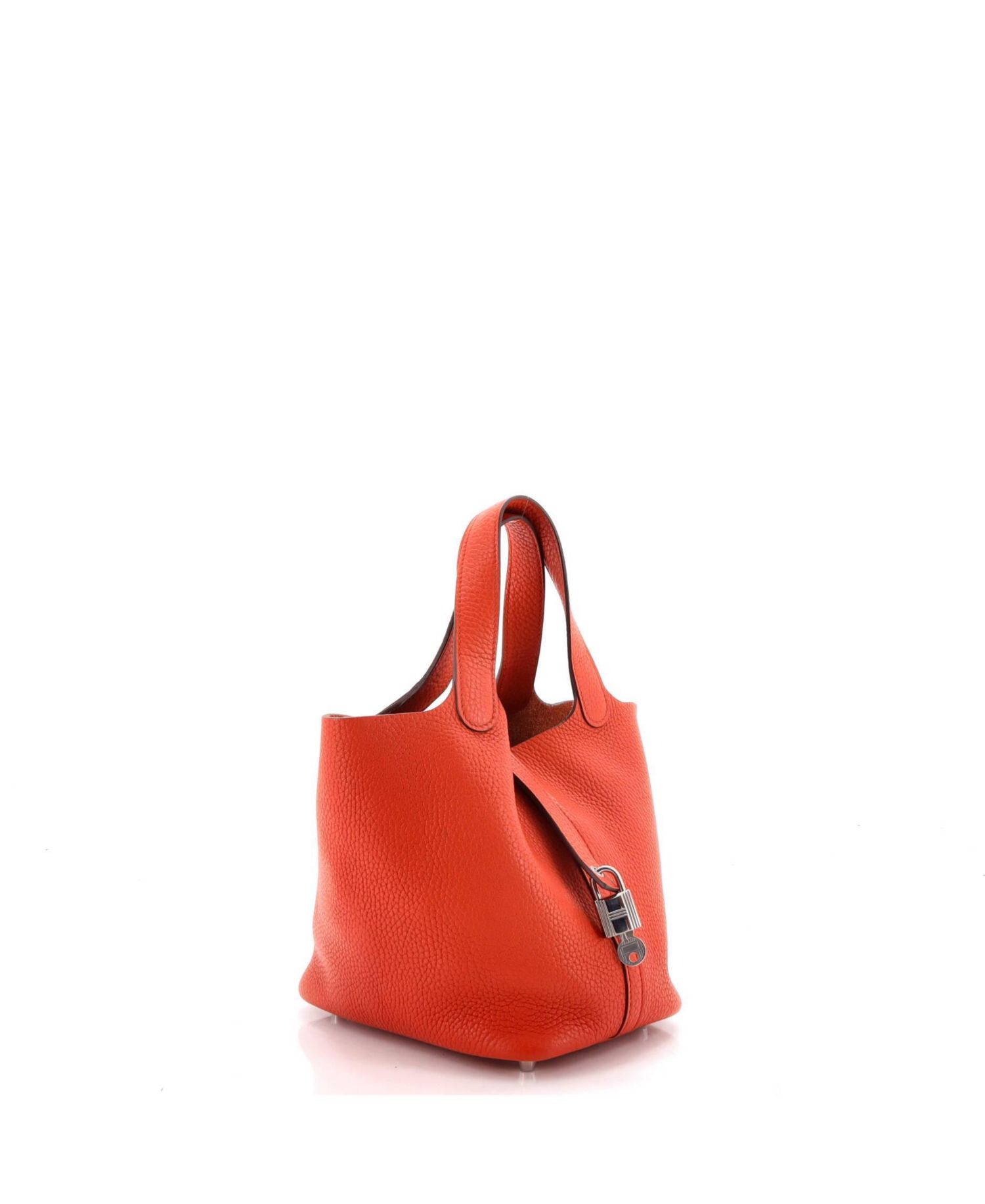 Pre-Owned Hermes PM Picotin Lock Bag Clemence