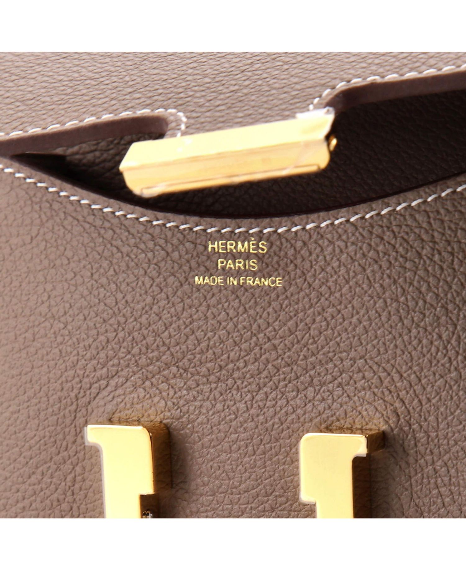 Pre-Owned Hermes Constance Slim Wallet Evercolor
