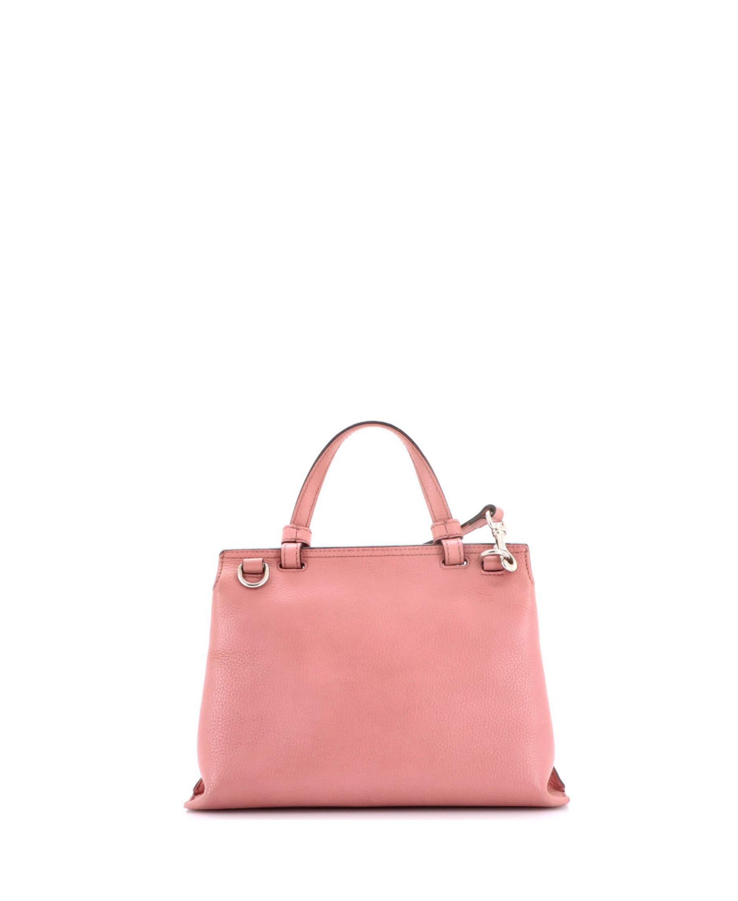 Small Bamboo Daily Top Handle Bag Leather