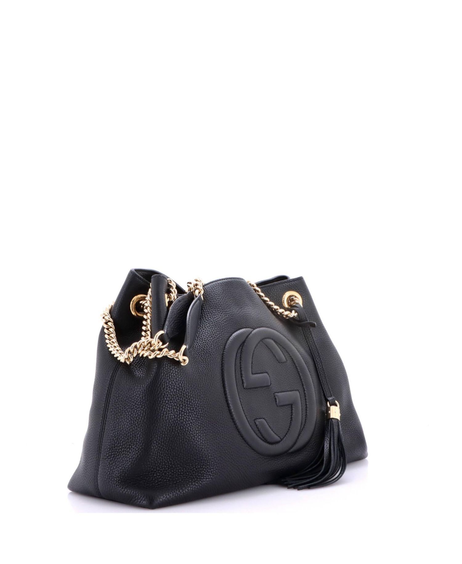 Medium Soho Chain Strap Shoulder Bag Leather
