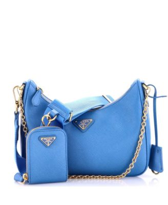 Small Re-Edition 2005 Shoulder Bag Saffiano Leather