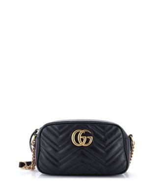 Small GG Marmont Shoulder Bag Matelasse Leather