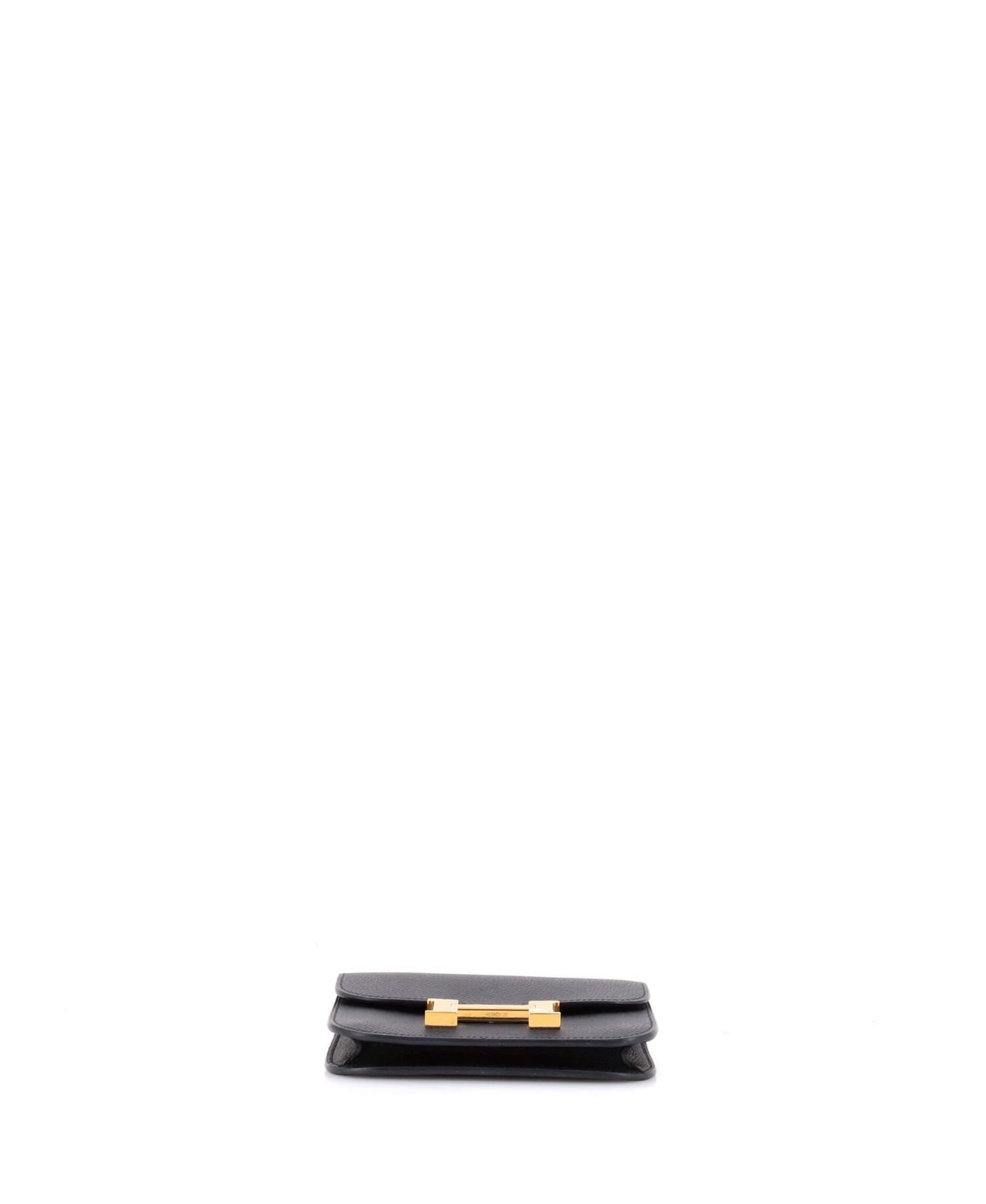 Pre-Owned Hermes Constance Slim Wallet Epsom